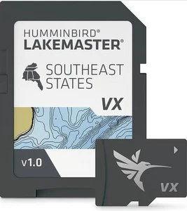 HUMMINBIRD LAKEMASTER SOUTHEAST STATES VX V1 - Picture 1 of 2