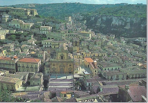 CARTOLINA SICILIA SICILY POSTCARD MODICA CHIESA DI SAN PIETRO - Picture 1 of 1