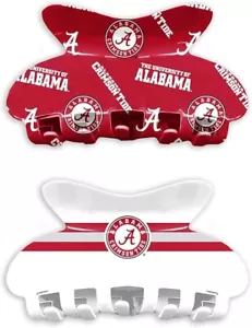NUEVO ALABAMA MAREA CARMESÍ GARRA DE PELO CONJUNTO 2 DISEÑOS DE EQUIPO - Imagen 1 de 1