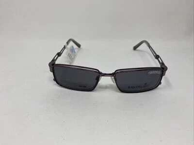 EASYTWIST CT210 51/16/135 20 GRAY/BROWN FLEX HINGE W/ POLARIZED SUN-CLIP :T08 - Image 1 of 4
