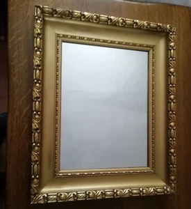 Alter Prunkrahmen um 1880 mit neuzeitlichem Spiegelglas - Bild 1 von 4