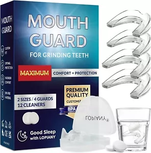 Mouth Guard for Grinding Teeth at Night, Teeth Grinding Mouth Guard for Sleeping - Picture 1 of 8