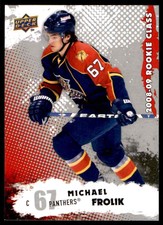2008-09 Upper Deck Rookie Class Michael Frolik Rookie #2