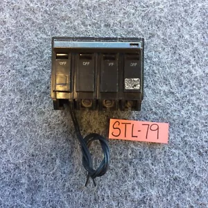 GE - THQB32030ST1 - 30A 3-Pole Q-Line Bolt-On Circuit Breaker W/ Shunt Trip - Picture 1 of 12