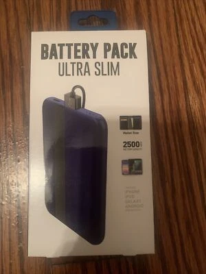 Paquete de batería ultra delgado tamaño billetera - ¡Nuevo!  Foto 1 de 2