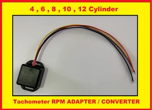 UNIVERSAL Rev Tachometer RPM CONVERTER / ADAPTER 4 , 6 , 8 , 10 , 12 Cylinders - Picture 1 of 3