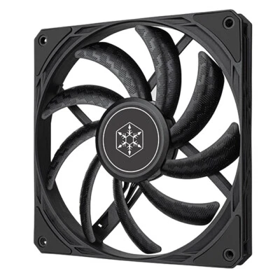 SilverStone Air Slimmer 140 140mm slim fan with full-range PWM SST-AS140B - Image 1 of 4