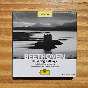 BEETHOVEN - Folksong Settings 7 x CD Box Set BRAND NEW Deutsche Grammophon 1997 - Foto 1 di 2