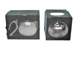 CaRRoL BoYeS Milk Jug Round Man Stainless Steel + Sugar Bowl Round Carrol Boyes - Picture 1 of 9
