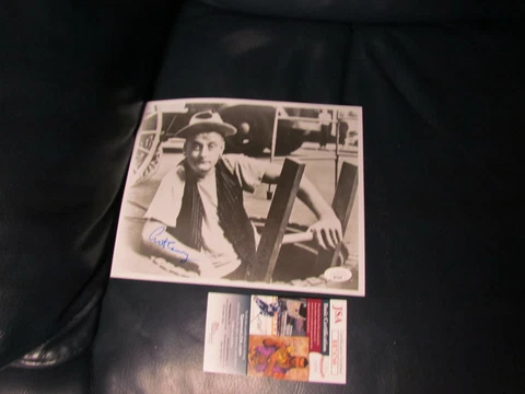 Art Carney The Honeymooners signed photo JSA Certified Cover