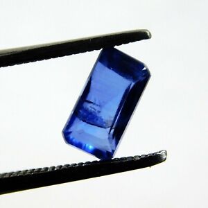 Natural 2.75 Carats Blue Color Baguette Cut Tanzanite Loose Gemstones