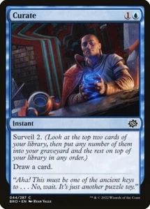 MTG Curate FOIL The Brothers' War Common NM - Picture 1 of 1