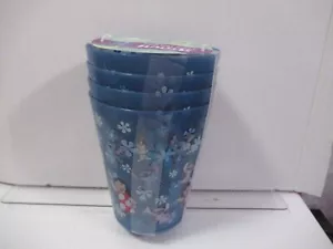 DISNEY PLASTIC DRINKING CUPS LILO & STITCH 16 OZ NEW WRAPPED 4-PACK - Picture 1 of 3