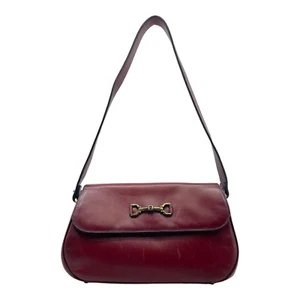 Vintage 70s ETIENNE AIGNER Handmade Leather Handbag Shoulder Bag OXBLOOD RARE - Picture 1 of 16