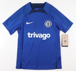 NIKE CHELSEA FC STRIKE DRI FIT FOOTBALL SHIRT TOP DJ8719-496 KIDS BOYS GIRLS M - Picture 1 of 17