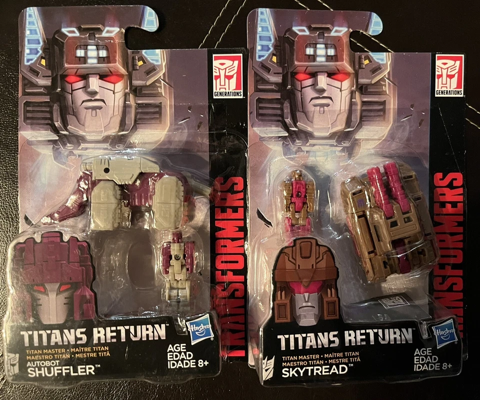 Transformer Generation Prime HeadMaster SKYTREAD+SHUFFLER Chug Titan Return Potp - Image 1 of 1