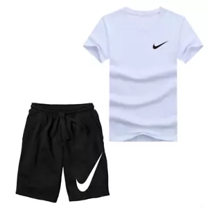 set nike uomo completo t-shirt e pantaloncino cotone - Foto 1 di 3