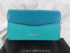 Vera Bradley Smartphone Wristlet, Teal, Leather, iPhone 6 - Picture 1 of 10