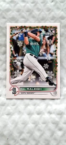 2022 Topps Holiday - Cal Raleigh - Nice Rookie Card # HW 175 - NRMNT/MINT - Imagen 1 de 6