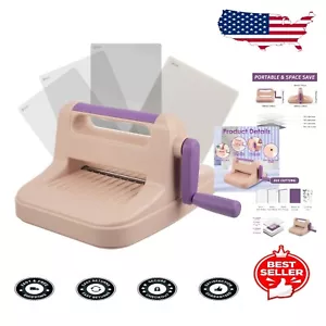 Lightweight Purple Die Cutting Machine - Beginner’s Kit for Embossing & Crafting - Picture 1 of 8
