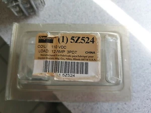 NOS Dayton 5Z524 110 VDC 12 AMP 3PDT, 11 PIN. Free Shipping!!! - Picture 1 of 4