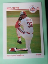 1991 Line Drive AAA #630 Jeff Carter - Vancouver Canadians 