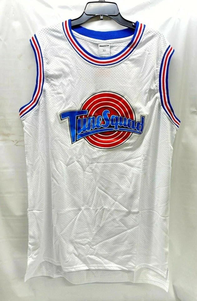 Camiseta deportiva de baloncesto Space Jam Tune Squad - negra, azul y blanca Foto 1 de 1