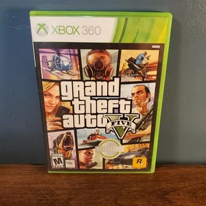 Grand Theft Auto V GTA 5 Xbox 360 - Testato - Spedizione gratuita veloce - Foto 1 di 3