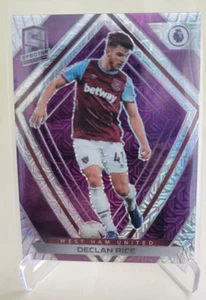 2020/21 CHRONICLES DECLAN RICE SPECTRA PURPLE MOJO PRIZM #3 WEST HAM UNITED - Picture 1 of 2
