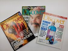 Discover Magazine [3 Issue Lot] (1999) Vintage
