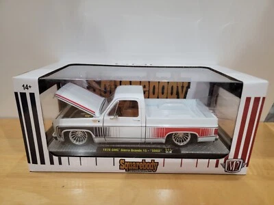 M2 Machines Squarebody Syndicate 1976 GMC Sierra Grande 15 SS02 1:24 New S41 - Image 1 of 4