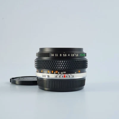 AS-IS OLYMPUS OM-System Zuiko Auto-S 50mm F/1.8 Prime Lens - Image 1 of 4