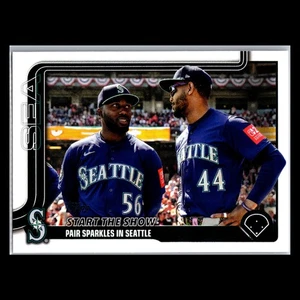 2025 Topps Update Series - #US244 Julio Rodriguez Randy Arozarena - Mariners - Picture 1 of 2