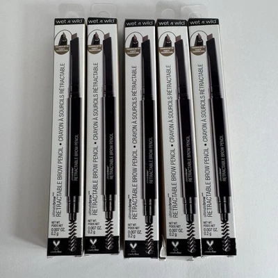 wet n wild Ultimate Brow Pencil Retractable Taupe 625A Lot Of 5 - Image 1 of 4