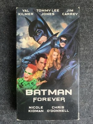 Batman Forever (VHS, 2000) : Val Kilmer, Jim Carrey : VGC Foto 1 de 4