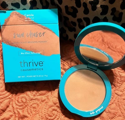 Thrive Causemetics Sun Chaser Blur + Sculpt Bronzing Powder NIB - Image 1 of 4