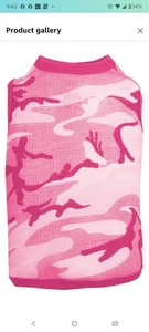 Indera Cold Woof Camo Pink Pet Thermo Small (8-11 lbs) - Bild 1 von 4