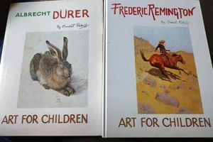 2 Books 📚 Lot FREDERIC REMINGTON & Durer Art For Children Ernest Raboff HB - Imagen 1 de 6