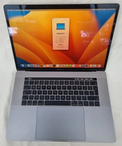 Apple MacBook Pro 15 (2017) 15.4'' i7, 500GB SSD, 16GB, Space Grey Laptop A1707 - Afbeelding 1 van 5