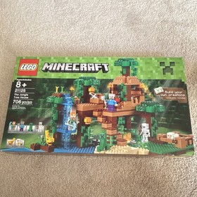 LEGO Minecraft The Jungle Tree House 21125 Complete Set 706pcs | UNOPENED