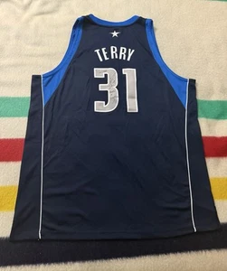 Vintage Dallas Mavericks Jason Terry Autographed Signed Authentic Jersey 56 3X - Picture 1 of 11