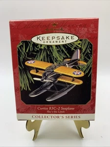 Hallmark Keepsake Ornament Sky’s the Limit Series #3 Curtiss R3C-2 Seaplane NICE - Picture 1 of 14