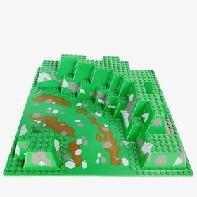LEGO Raised Baseplate 6024 for Dark Forest Castle Set 6079