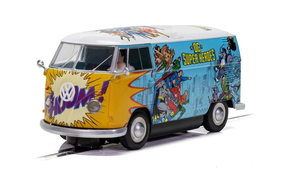 Scalextric C3933 1:32 DC Comics Volkswagen Panel Van T1b Slot Car Foto 1 de 1