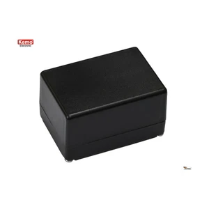 Mini contenitore plastico nero 72x50x42 mm apertura 4 viti - Picture 1 of 2