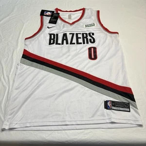 Nike Damian Lillard Portland Trail Blazers NBA Swingman Jersey Mens 52 XL New - Picture 1 of 11