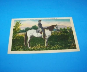 General Robert E. Lee auf Reisender Lexington, Virginia Vintage Postkarte - Bild 1 von 2