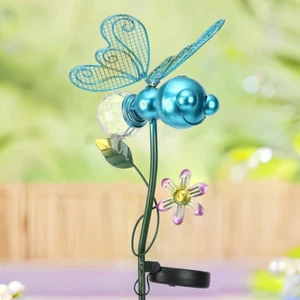 Solar Butterfly Lights Waterproof Outdoor Garden Stake Decor,Solar Outdoor Light - Picture 1 of 8