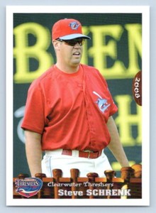 Steve Schrenk 2008 Grandstand Clearwater Threshers