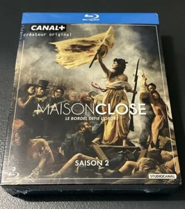 MAISON CLOSE SAISON 2 COFFRET 3 BLURAY NEUF STUDIOCANAL - Picture 1 of 2